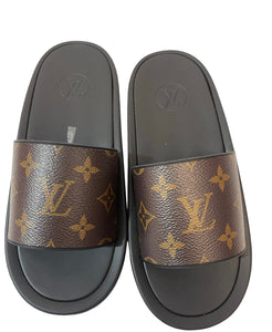 Louis Vuitton Monogram Sandals slides