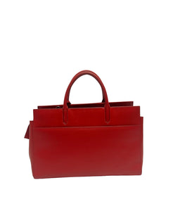 YSL Medium Cabas Rive Gauche Red Bag