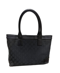 GUCCI BLACK VINTAGE TOTE BAG