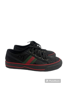 Gucci Tennis 1977 logo embroidered Canvas Sneaker