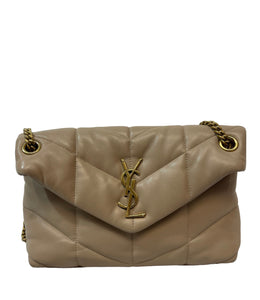 YSL Loulou Small Puffer Chain Shoulder Bag