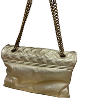 Load image into Gallery viewer, Kurt Geiger London Kensigton Gold Handbag XL
