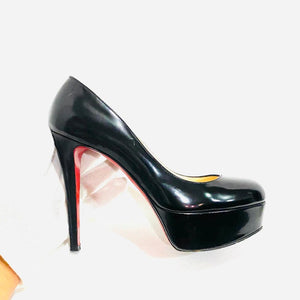 Christian Louboutin Patent Leather Bianca Pumps