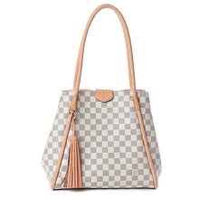 Load image into Gallery viewer, Louis Vuitton Damier Azur Propriano Rose Ballerine
