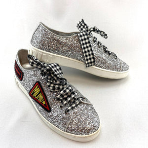 Miu Miu Glitter Sneakers