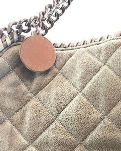 Stella McCartney Shaggy Deer Quilted Falabella Tote