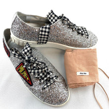 Load image into Gallery viewer, Miu Miu Glitter Sneakers

