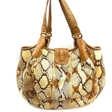 Load image into Gallery viewer, Gucci Python and Leather Marrakech Large Hobo Bag
