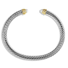 Load image into Gallery viewer, David Yurman Cable Bracelet w/ pearl
