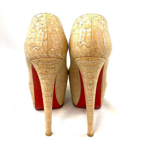 Christian Louboutin Cork Highness Pumps