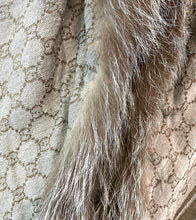 Load image into Gallery viewer, Gucci Shawl with fox fur
