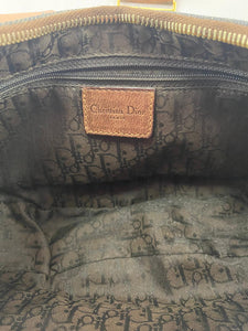 Christian Dior Half Moon Denim Bag