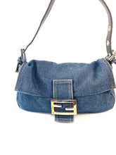 Load image into Gallery viewer, Fendi Denim Baguette
