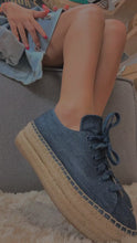 Load and play video in Gallery viewer, Prada Denim Espadrille
