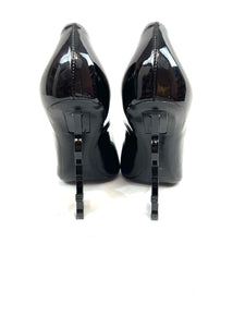 YSL Black Opyum 110 Patent Leather Pumps