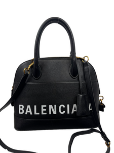 Balenciaga black Ville Bag