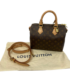 Louis Vuitton Speedy Bandouliere Monogram 30 Brown - US