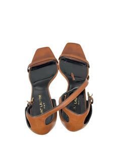 YSL Saint Laurent Opyum Brown Sandal