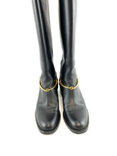 Load image into Gallery viewer, Gucci Black Leather Tall Boots
