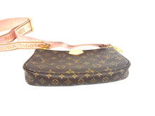 Load image into Gallery viewer, Louis Vuitton Pochette with pink guitar strap
