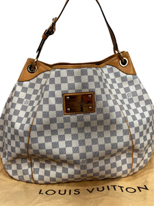 Louis Vuitton Galliera GM Damier Azur Shoulder Bag White – thankunext.us