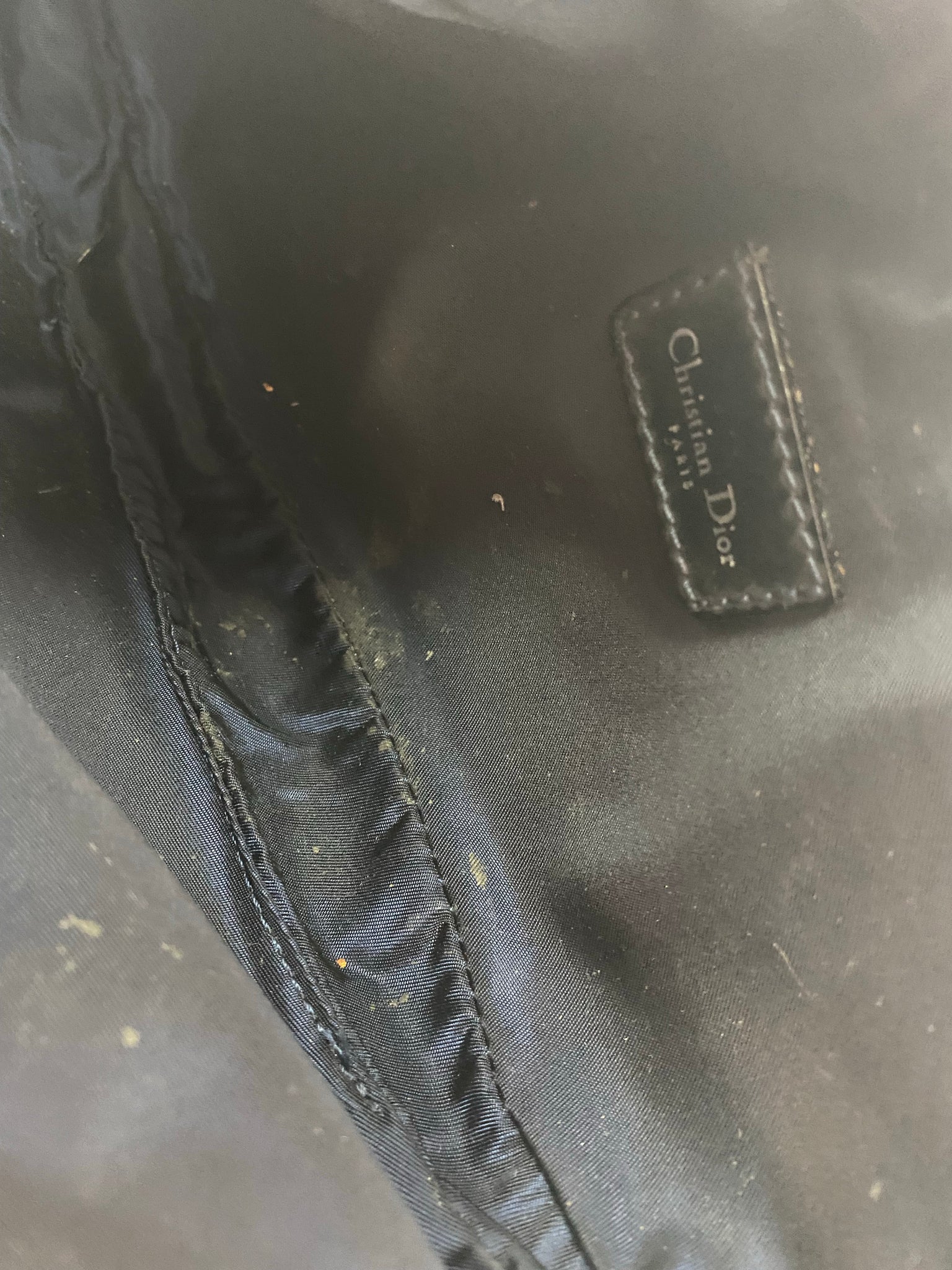 Christian Dior Denim Saddle Bag Vintage – thankunext.us
