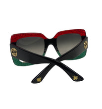 Load image into Gallery viewer, Gucci Oversized Sparkly Squared Sunglasses
