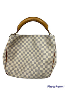 Louis Vuitton Soffi  Damier Azur Handbag