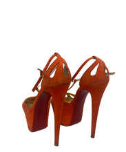 Load image into Gallery viewer, Christian Louboutin Orange Amyada 160
