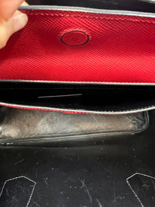 Prada red saffiano Cuir Handbag