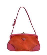 Load image into Gallery viewer, Prada Red/Pink Nylon Kisslock
