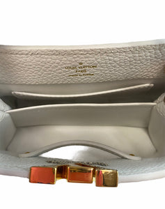 Louis Vuitton Capucines BB White