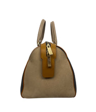 Load image into Gallery viewer, Carolina Herrera Andy Black/Tan/Beige Handbag
