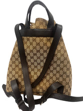 Load image into Gallery viewer, GUCCI GG supreme backpack in brown canvas
