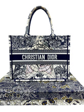 Load image into Gallery viewer, Christian Dior Book Tote Bag Dior Around The World
