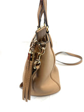 Load image into Gallery viewer, Gucci Nude Tan soho handbag
