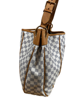 Load image into Gallery viewer, Louis Vuitton Galliera GM Damier Azur Shoulder Bag White
