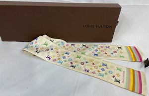 Louis Vuitton Twilly White