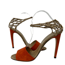 Load image into Gallery viewer, Gucci Orange Sandal Heel
