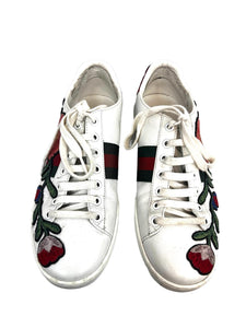 Gucci Embroidered Ace Sneakers