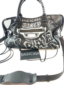 Balenciaga Graffiti City Bag