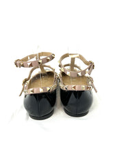 Load image into Gallery viewer, Valentino Garavani Rockstud Black Flats
