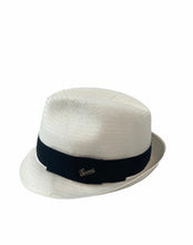 Load image into Gallery viewer, Gucci Straw Fedora Hat
