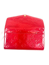 Load image into Gallery viewer, Louis Vuitton Vernis Red Wallet
