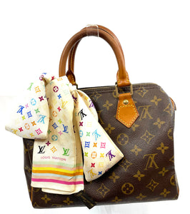 Louis Vuitton Twilly White