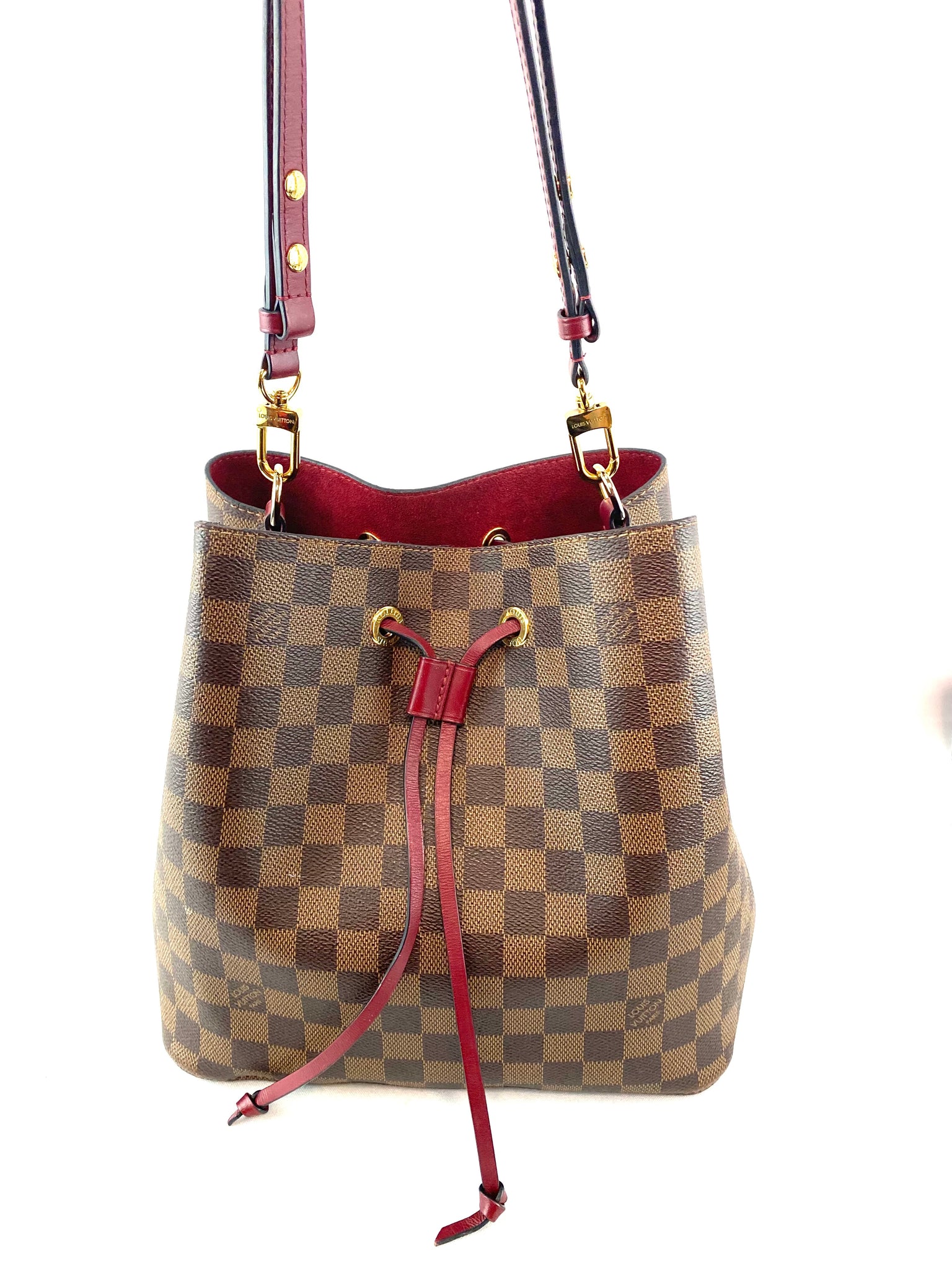Louis Vuitton NeoNoe Handbag Damier mm Brown