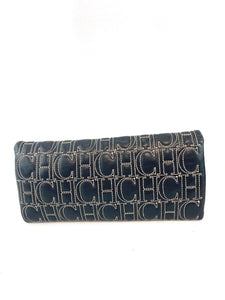 Carolina Herrera Leather Clutch