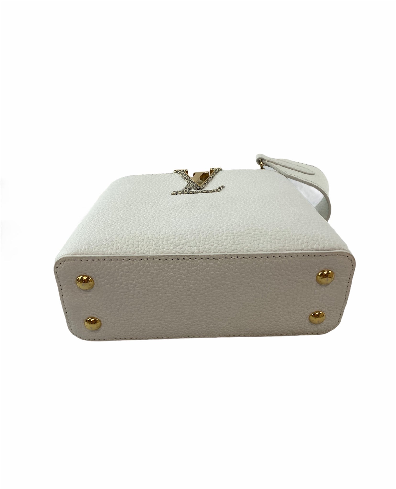 Louis Vuitton Capucines BB White – thankunext.us