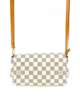 Load image into Gallery viewer, Louis Vuitton Damier Azur Favorite PM Crossbody/ Handbag
