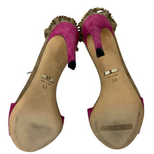 Load image into Gallery viewer, Gucci Pink Sandal Heel
